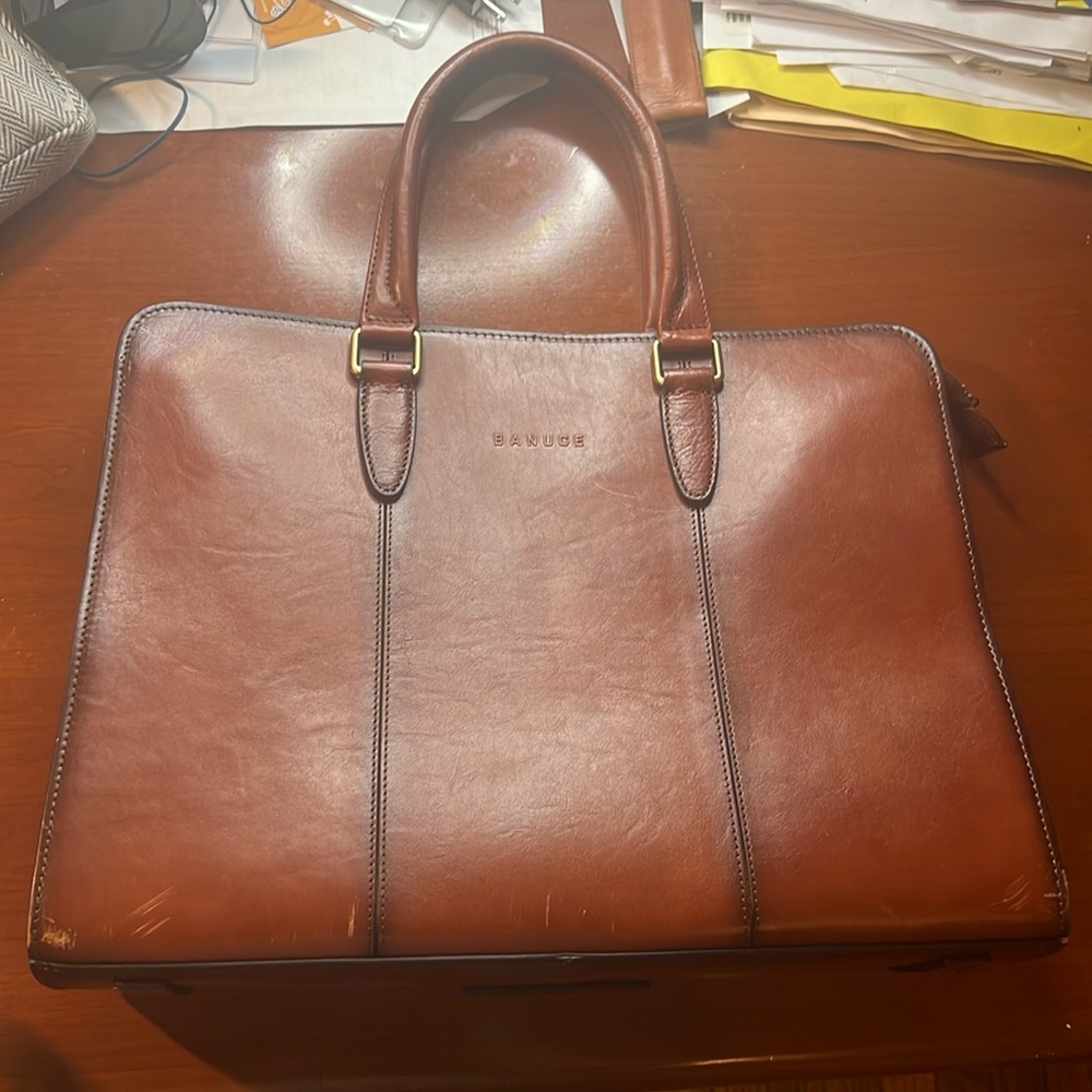 BANUCE Genuine Italian Leather Bag